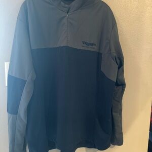 Triumph Men's Black and Gray Jacket